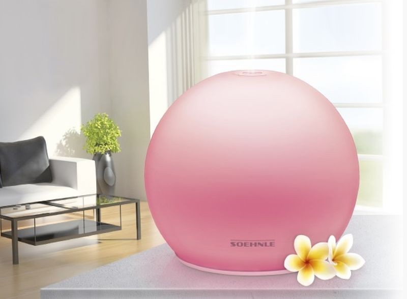 SOEHNLE VENEZIA aroma LED osvěžovač vzduchu + vonný olejíček Magnolie 68051+68043