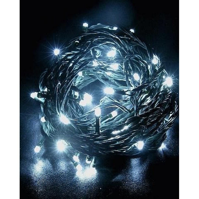 Vánoční osvětlení 120 LED - programovatelné - BÍLÉ VS458