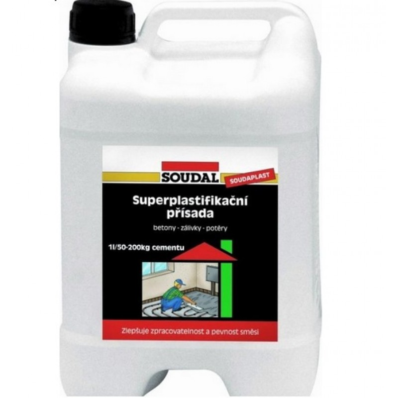 SOUDAL SOUDAPLAST superplastifikační přísada 5 L