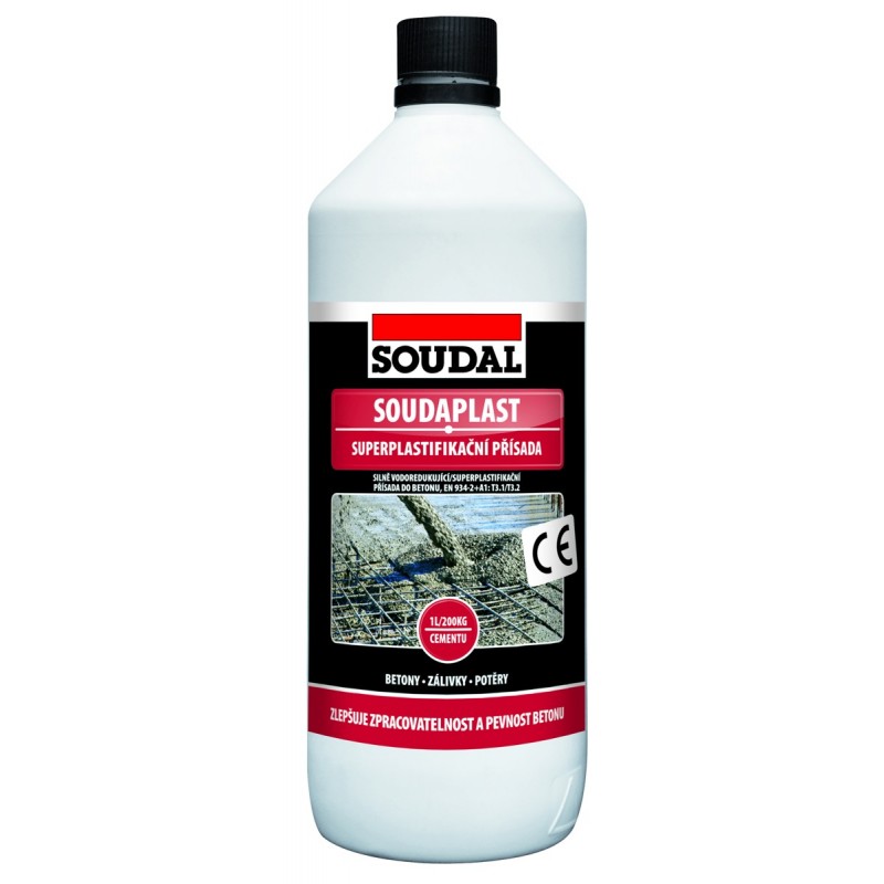 SOUDAL SOUDAPLAST superplastifikační přísada 1 L