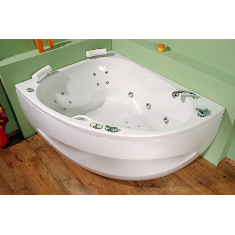 TEIKO Vana Spinell Mono P rohová 160x100 cm - HTP systém ECO HYDRO, pravá V210160R04T08211