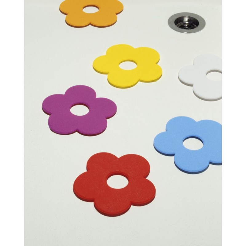 SPIRELLA FUNKY Bezpečnostní dekorace do vany 5 ks orange 1007083