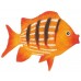 SPIRELLA FISH Koupelnová dekorace orange 1043501