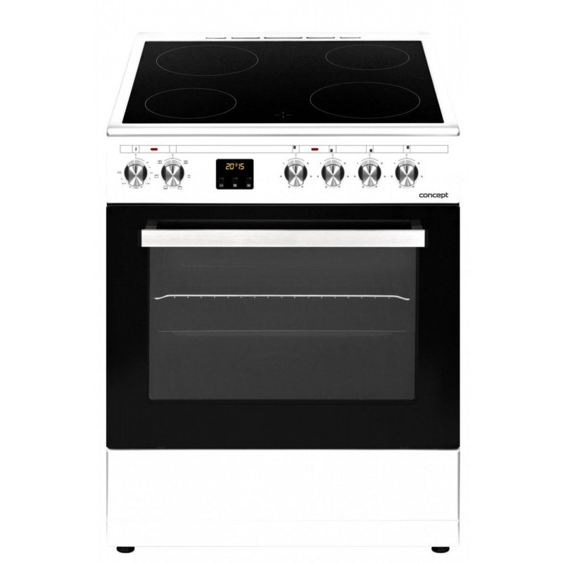 CONCEPT Elektrický multifunkční sporák se sklokeramickou deskou SVE4060