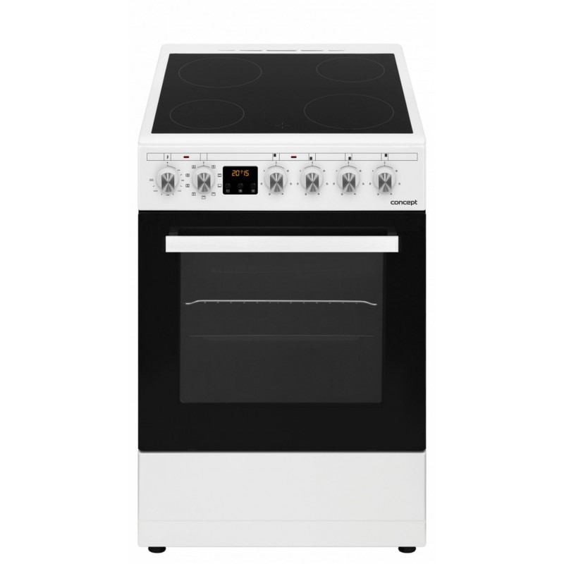 CONCEPT Elektrický multifunkční sporák se sklokeramickou deskou SVE8050