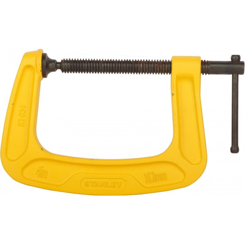 STANLEY 0-83-034 MaxSteel G svorka 100mm/4" STANLEY 0-83-034 MaxSteel G svorka 100mm/4"