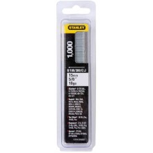 STANLEY 1-SWK-BN0625T 15mm/5/8"/18 Kolářské hřebíky typ 8/300/E/J, 1000ks