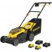 STANLEY SCMWP3701M2 FatMax V20 Aku sekačka na trávu (37cm/2x18V/2x4,0Ah)