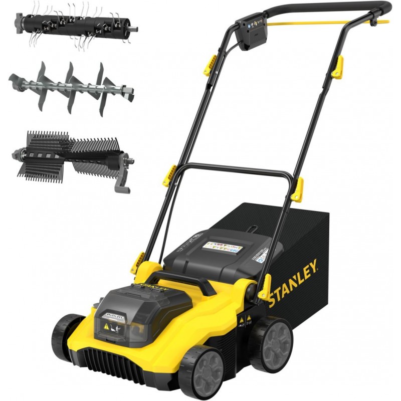 STANLEY SCOEP3801N FatMax V20 Aku vertikutátor (38cm/2x18V/bez aku a nabíječky) STANLEY SCOEP3801N FatMax V20 Aku vertikutátor (38cm/2x18V/bez aku a nabíječky)