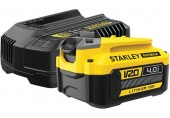 STANLEY SFMCB14M1 FatMax Startovací sada V20 4,0Ah (1 baterie + nabíječka)
