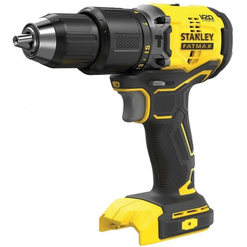 STANLEY SFMCD715B FatMax V20 Aku bezuhlíková vrtačka s příklepem (60/Nm/18V/bez aku)