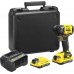 STANLEY SFMCF820D2K FatMax V20 Aku rázový utahovák třírychlostní 1/4" (18V/2x2,0Ah), kufr STANLEY SFMCF820D2K FatMax V20 Aku rázový utahovák třírychlostní 1/4" (18V/2x2,0Ah), kufr