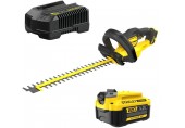 STANLEY SFMCHT855M1 V20 Aku nůžky na živý plot 55cm (18V/1x4,0Ah), kitbox