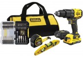 STANLEY SFMCK101D1S FatMax V20 Aku kombinovaná sada (18V/1x2,0Ah), brašna