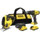 STANLEY SFMCK212D2S FatMax V20 Aku kombinovaná sada (18V/2x2,0Ah), brašna