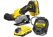STANLEY SFMCM300D2 FatMax V20 Aku univerzální řezačka (76mm/18V/2x2,0Ah)