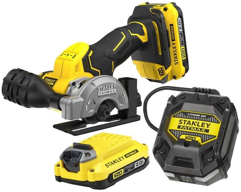 STANLEY SFMCM300D2 FatMax V20 Aku univerzální řezačka (76mm/18V/2x2,0Ah)