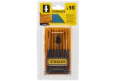 STANLEY STA28160 16dílná sada pilových listů HCS-HSS do dřeva a kovu, uchycení "T"