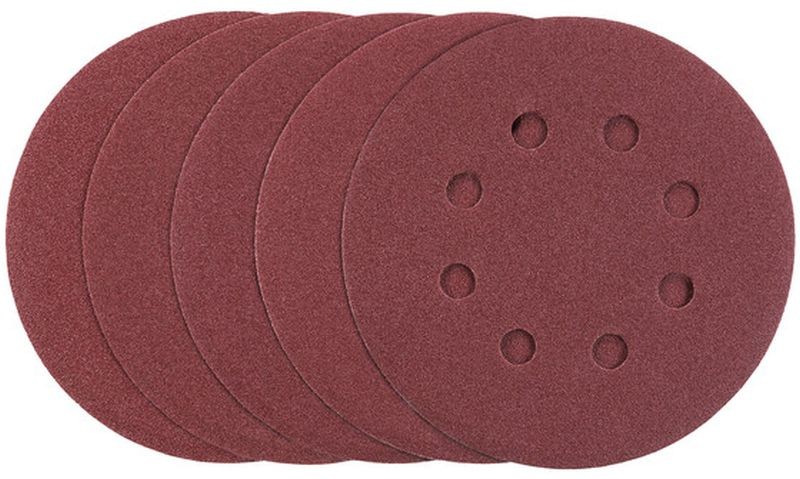 STANLEY STA32037-XJ Brusné papíry pro excentrickou brusku 125mm, P120, 5ks