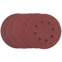 STANLEY STA32047-XJ Brusné papíry pro excentrickou brusku 125mm, P60, P80, 2x P120, P180