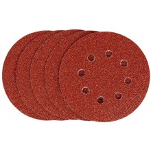 STANLEY STA32177-XJ Brusné papíry pro excentrickou brusku 125mm, P40, 5ks