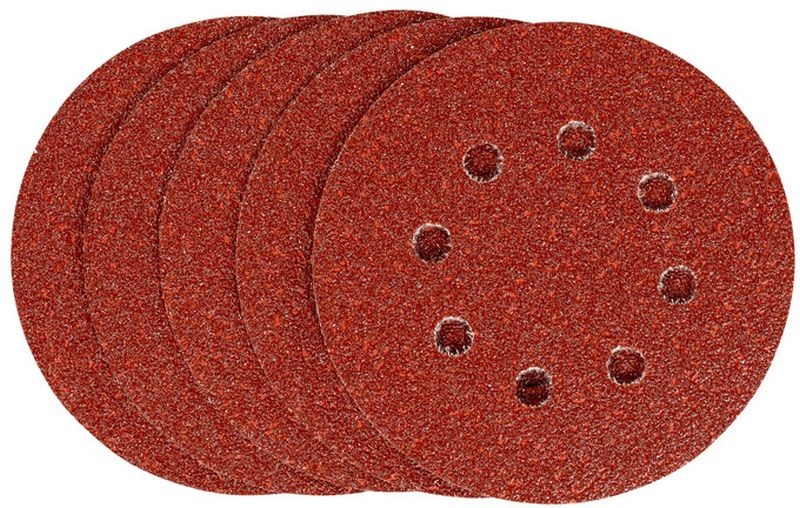 STANLEY STA32177-XJ Brusné papíry pro excentrickou brusku 125mm, P40, 5ks STANLEY STA32177-XJ Brusné papíry pro excentrickou brusku 125mm, P40, 5ks