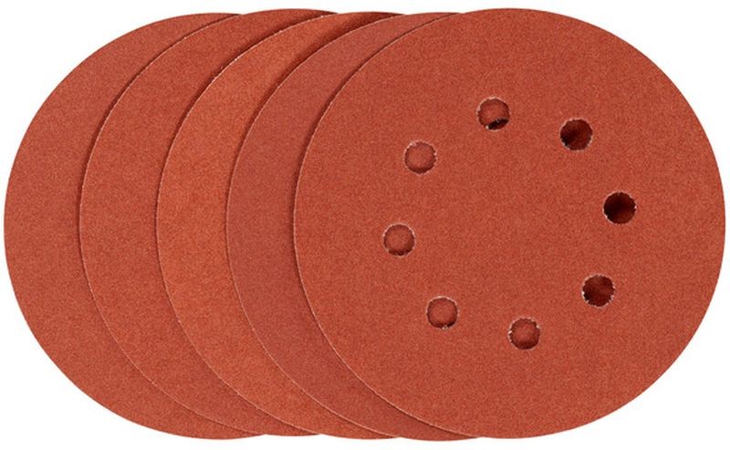 STANLEY STA32182-XJ Brusné papíry pro excentrickou brusku 125mm, P240, 5ks STANLEY STA32182-XJ Brusné papíry pro excentrickou brusku 125mm, P240, 5ks