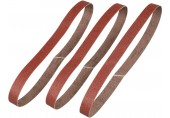 STANLEY STA33381 Brusné pásy pro pásové pilníky P120, 13x455mm, 3ks
