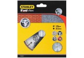 STANLEY STA38107-XJ Diamantový kotouč segmentový na beton/cihly 125 x 22,2 mm