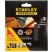 STANLEY STA39252-XJ Brusné mřížky pro excentrickou brusku 125mm, P80, 3ks