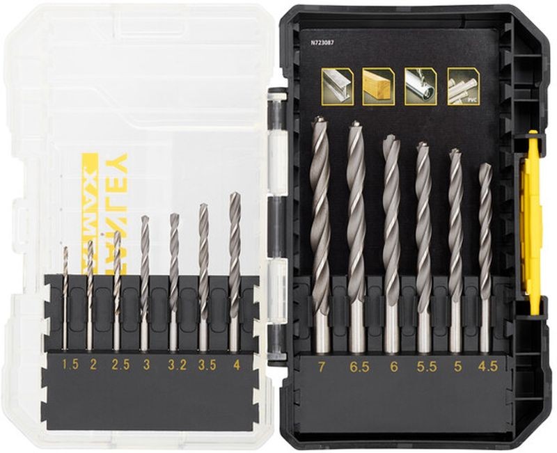 STANLEY STA88553 FatMax 13dílná sada vrtáků do železa STANLEY STA88553 FatMax 13dílná sada vrtáků do železa