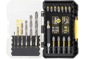 STANLEY STA88554 FatMax 19dílná sada vrtáků do železa a bitů