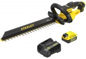 STANLEY STCHT8255M1 FatMax V20 Aku bezuhlíkové nůžky na živý plot (55cm/18V/1x4,0Ah)
