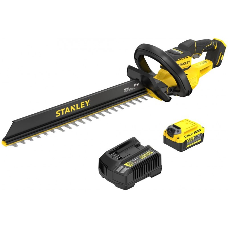 STANLEY STCHT8255M1 FatMax V20 Aku bezuhlíkové nůžky na živý plot (55cm/18V/1x4,0Ah) STANLEY STCHT8255M1 FatMax V20 Aku bezuhlíkové nůžky na živý plot (55cm/18V/1x4,0Ah)