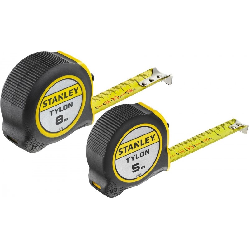 STANLEY STHT0-74260 Tylon Svinovací metr 5m/19mm a 8m/25mm