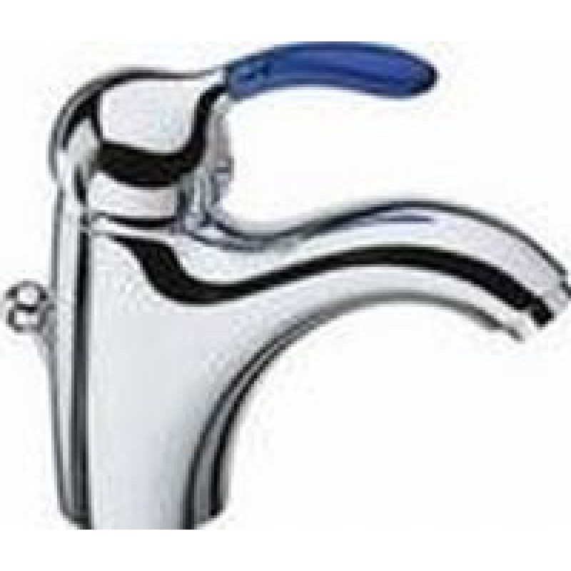 NOVASERVIS LA TORRE ZEPHYR stojánková umyvadlová baterie satino/chrom 8801,9