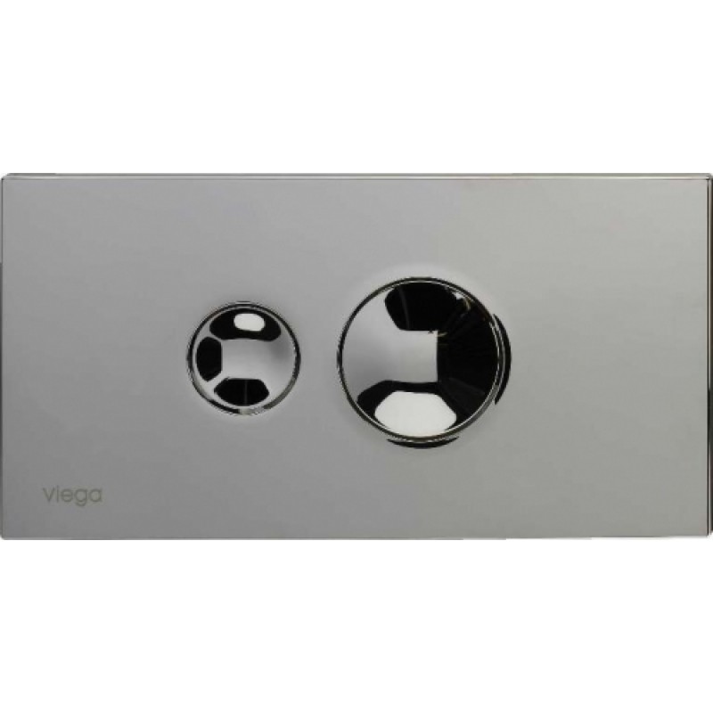 VIEGA Visign for Style 10 ovládací deska 8315.1 ušl.mat/velurchrom 596347 VIEGA Visign for Style 10 ovládací deska 8315.1 ušl.mat/velurchrom 596347
