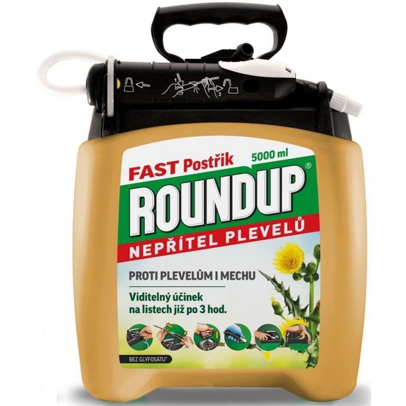 Roundup FAST Postřik 5L - PUMP N GO 1541102