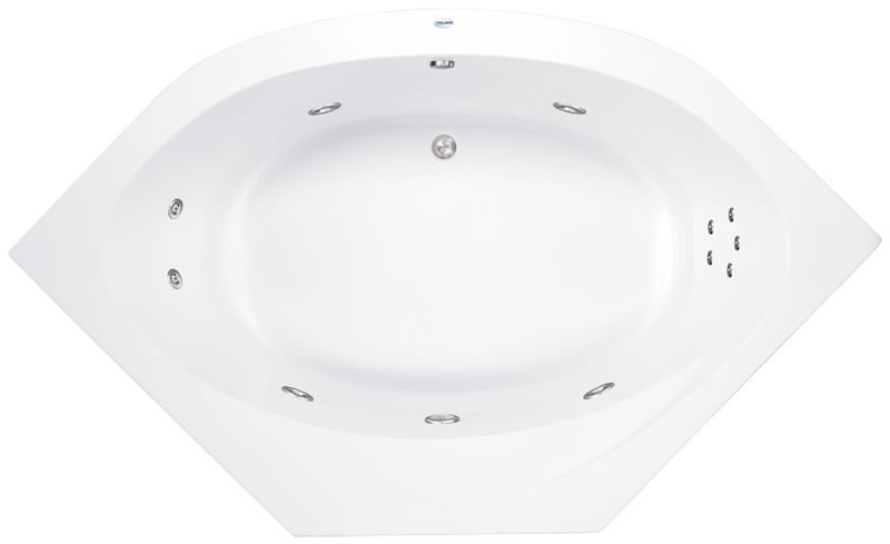 TEIKO Vana Tahiti rohová 150x150 cm - HTP systém ECO AIR V211150N04T05221