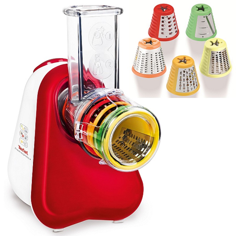 TEFAL FreshExpress strouhač bílá/červená MB756G31