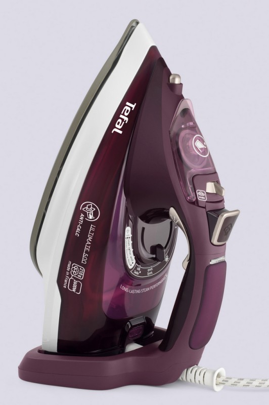 TEFAL Autoclean ANTI CALC FV9650 žehlička bílá/fialová FV9650E0