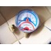 GEOS AGT termomanometr prumyslovy spodni 63mm,0-120C,1/4"x1/2", 2450