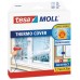 TESA MOLL Thermo Cover, transparentní fólie na rám okna, průhledná, 1,7m x 1,5m 05430-00000-01
