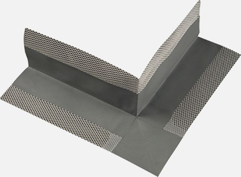 DEN BRAVEN Těsnicí pás S-T vnější roh 140 mm x 140 mm šedá CH0309