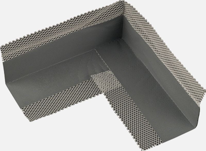 DEN BRAVEN S-T Těsnicí pás vnitřní roh 140 mm x 140 mm 4 ks v blistru šedá CH03080