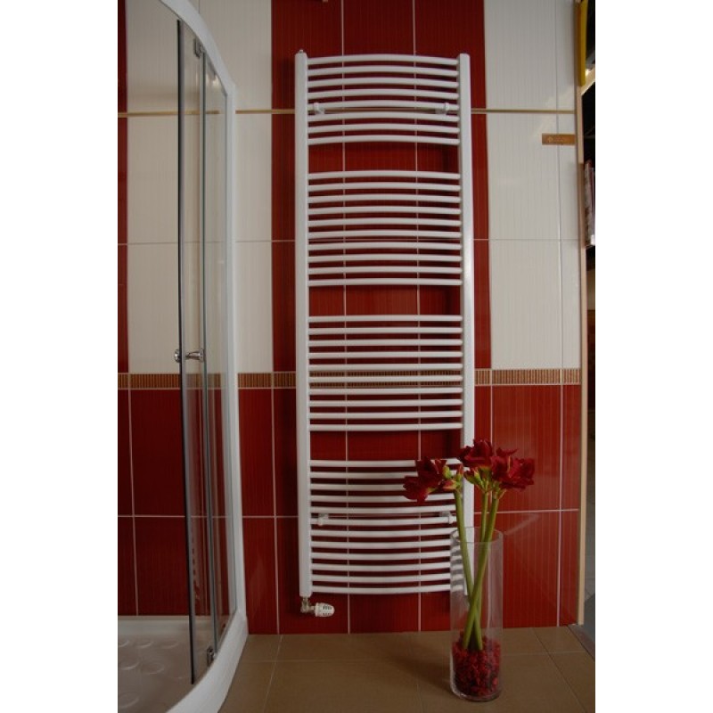 THERMAL TREND Koupelnový radiátor rondo 1320/ 600 bílý KDO6001320