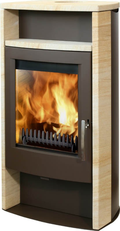 THORMA ALVESTA Krbová kamna hnědá/pískovec