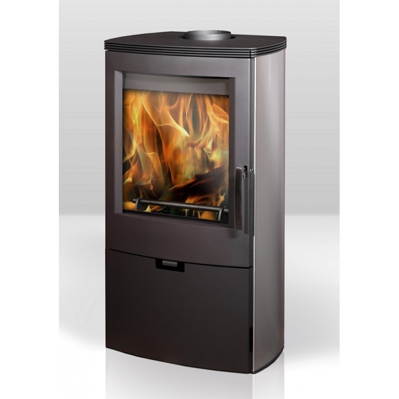 THORMA FALUN II Krbová kamna černá/nerez