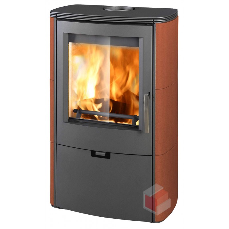 THORMA FALUN Krbová kamna šedá/kaštanová