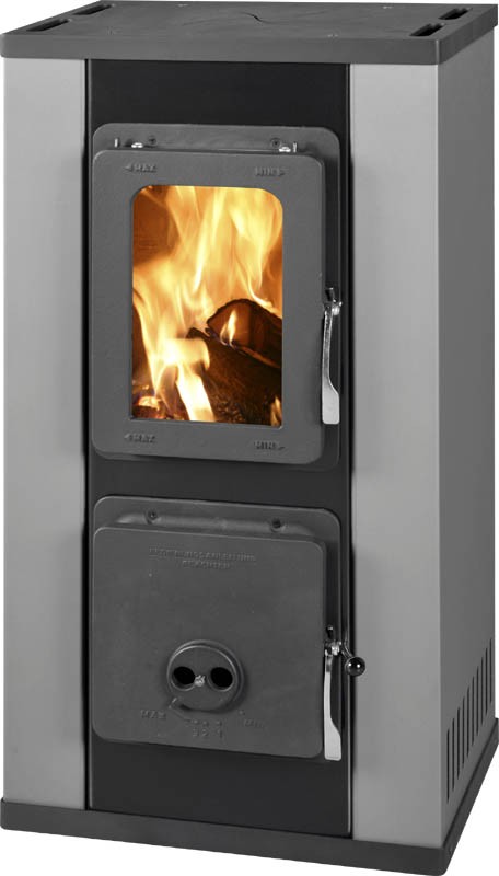 THORMA MERAN II Kamna černé matné/šedé THORMA MERAN II Kamna černé matné/šedé